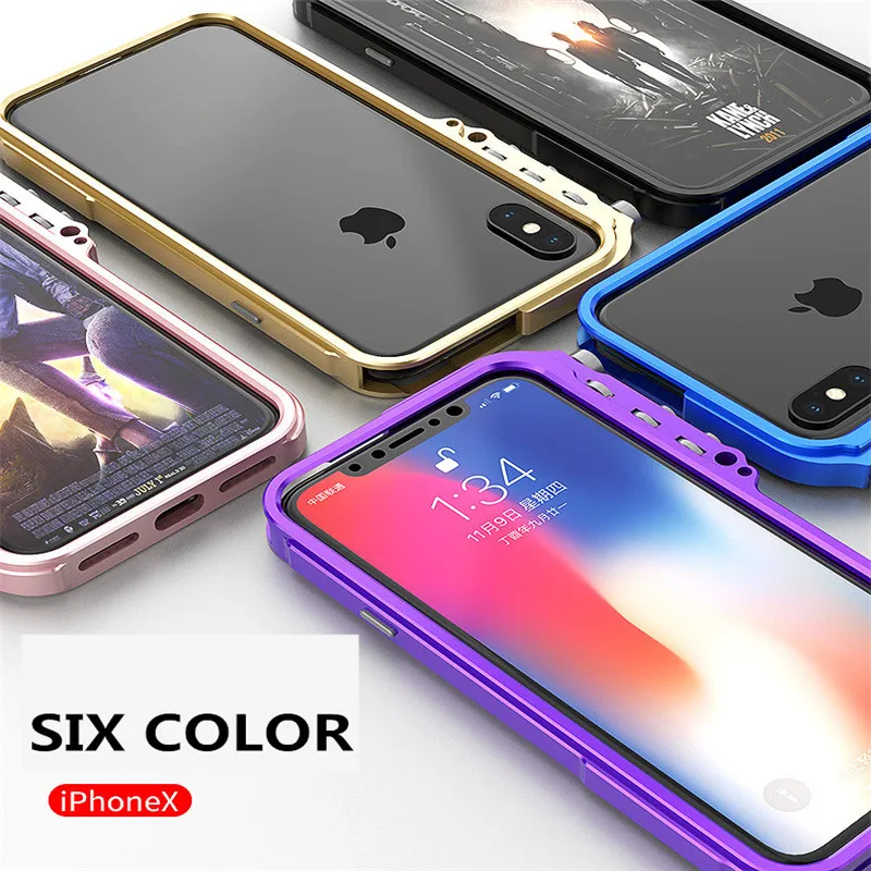 NEW 2018Trigger metal bumper for iphone X 4th design premium Aviation