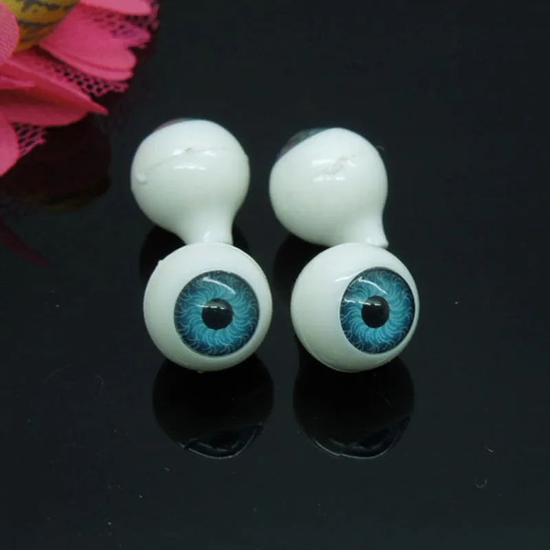 Free shipping 20Pcs(10pairs) Acrylic Plastic Doll Eyes BJD EYES, Doll