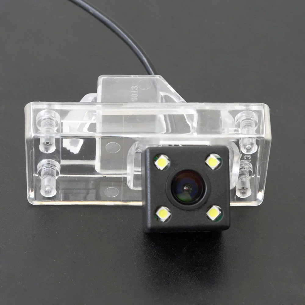 

For Toyota Corolla 2007 - 2013 Car Rear View Camera HD CCD Reverse Parking Back up Cameras 4 LED Color Night Vision