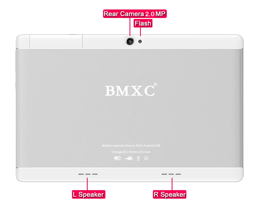BMXC планшет 10 1 дюймов Android 7 0 четырехъядерный 16 Гб 3G смартфон планшеты IPS Wifi Bluetooth GPS