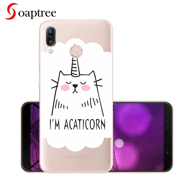 

5.5" Silicone Phone Cases For Asus Zenfone Max M1 ZB555KL Case Soft TPU Back Covers Shell For Asus Zenfone Max M1 Cover Housing