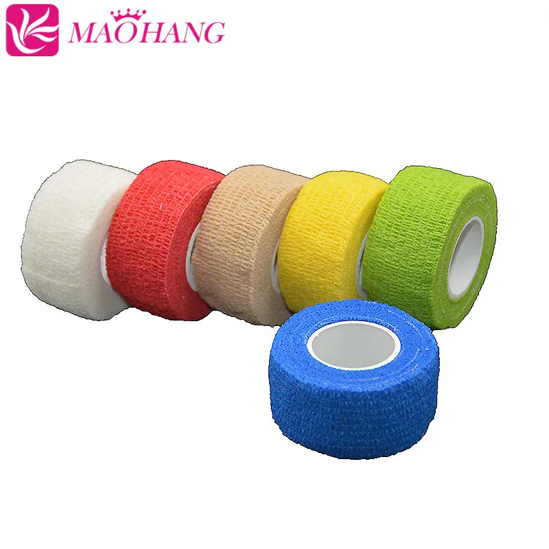 

MAOHANG 1PC New waterproof self adhesive elastic bandage Medical first aid kit Nonwoven Bandage for finger 2.5cm