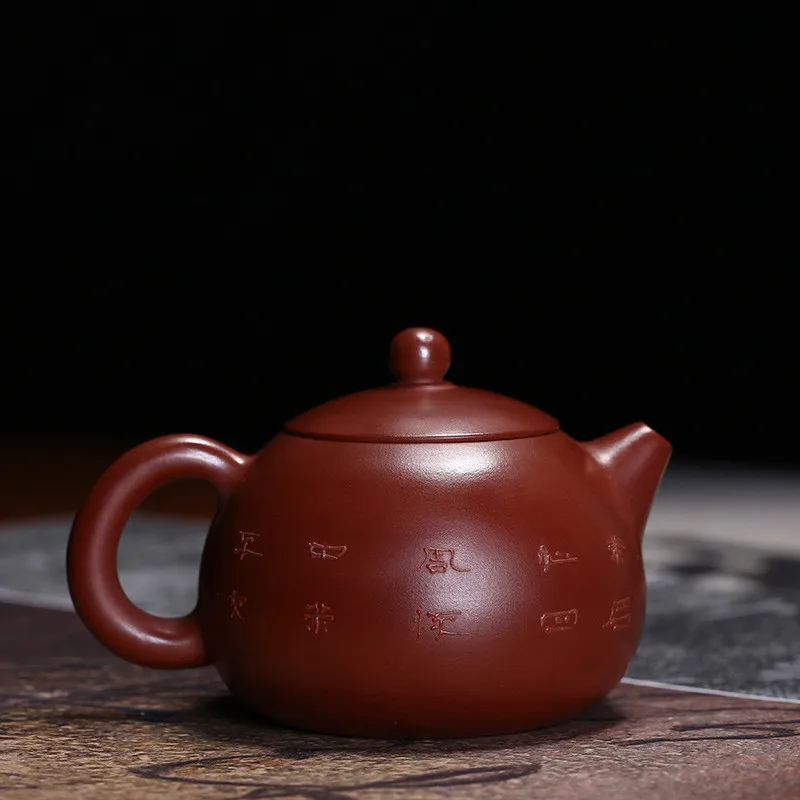 Чайник из исинской глины маленькой емкости Dahongpao Xi Shi Китайский кунг фу чайный