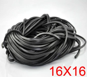 

16X16 16mm EPDM DPEM EDPM SPONGE PAD,EPDM rubber foaming sealing strip square,Electric cabinet box foam bar