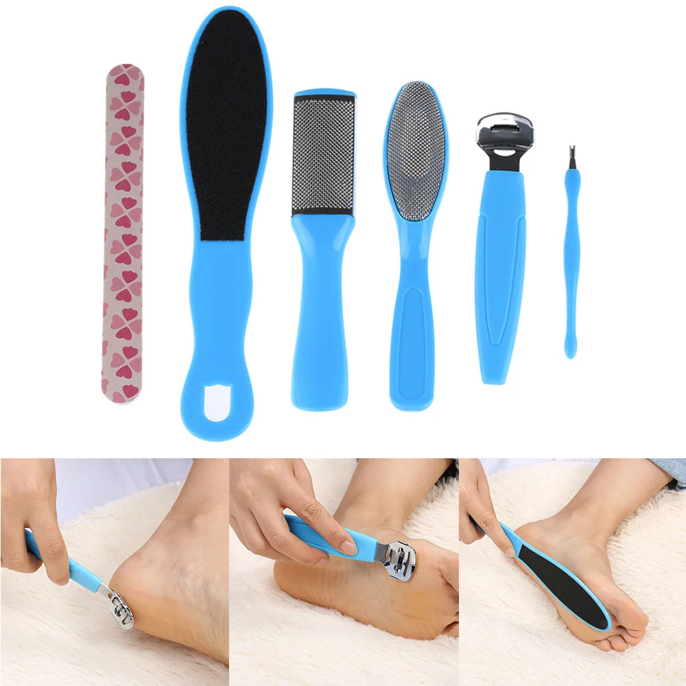 

1/10Pcs/Set Foot File Dead Hard Skin Callus Remover Scraper Pedicure Rasp Tools Exfoliating Cuticle Pusher Foot Care Tool Kit