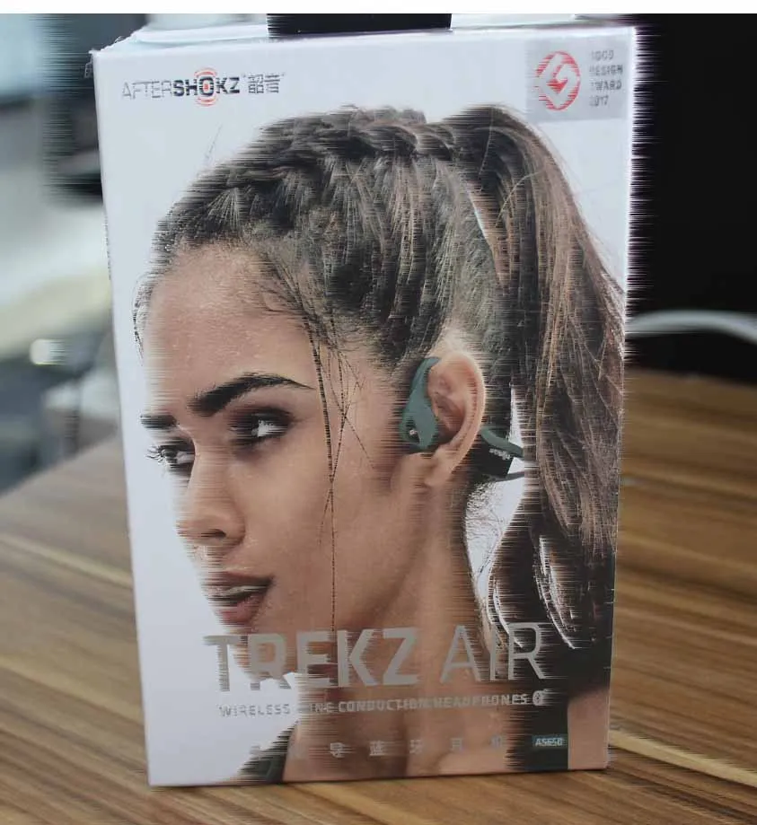 Excellent AFTERSHOKZ TREKZ AIR Bone Conduction Wireless Sport Neckband Headset Headphone Bluetooth Stereo Earphones Headsets for AS600/650 5