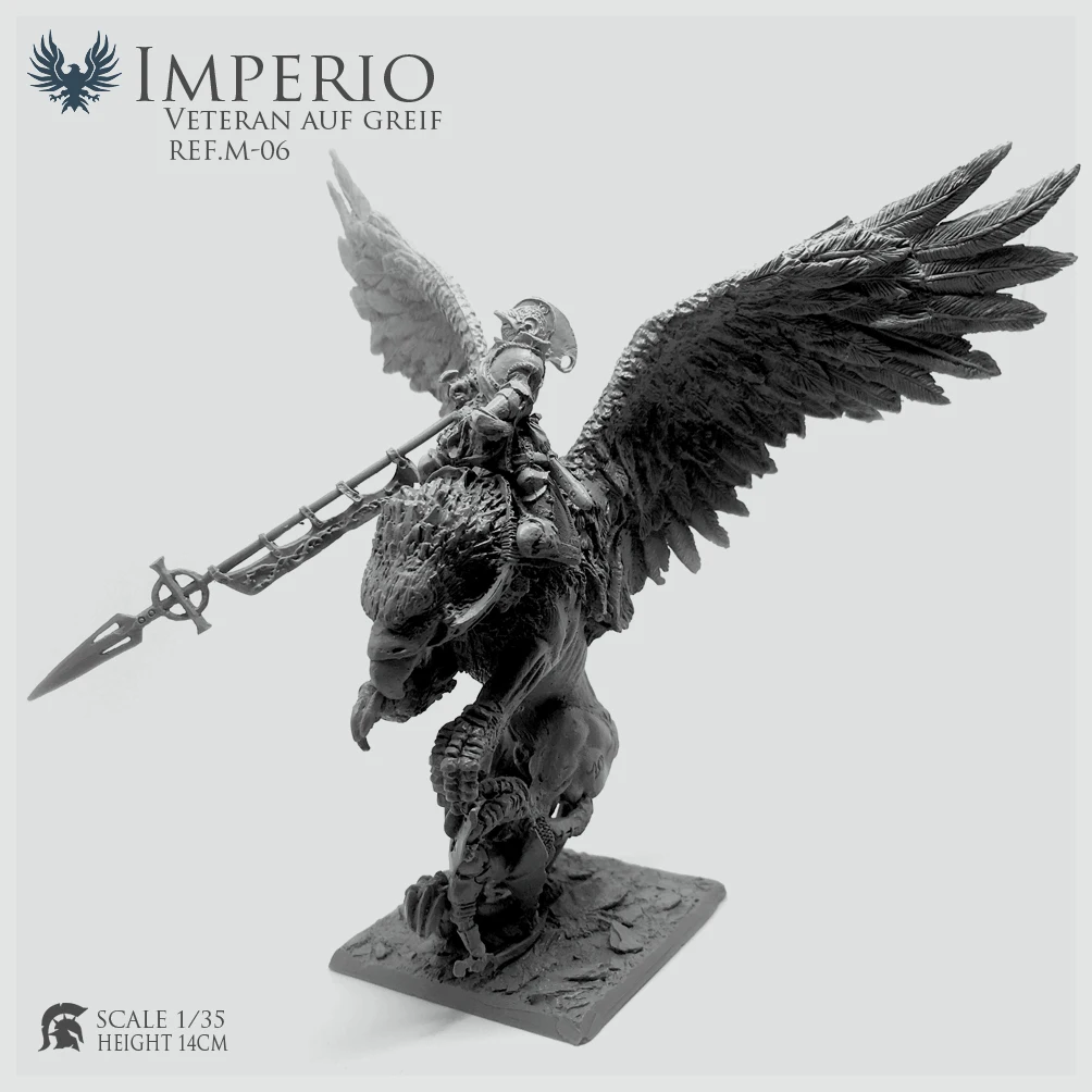 

DIY Resin Figure Model Veteran Auf Greif Ref.M-06 Height 14CM