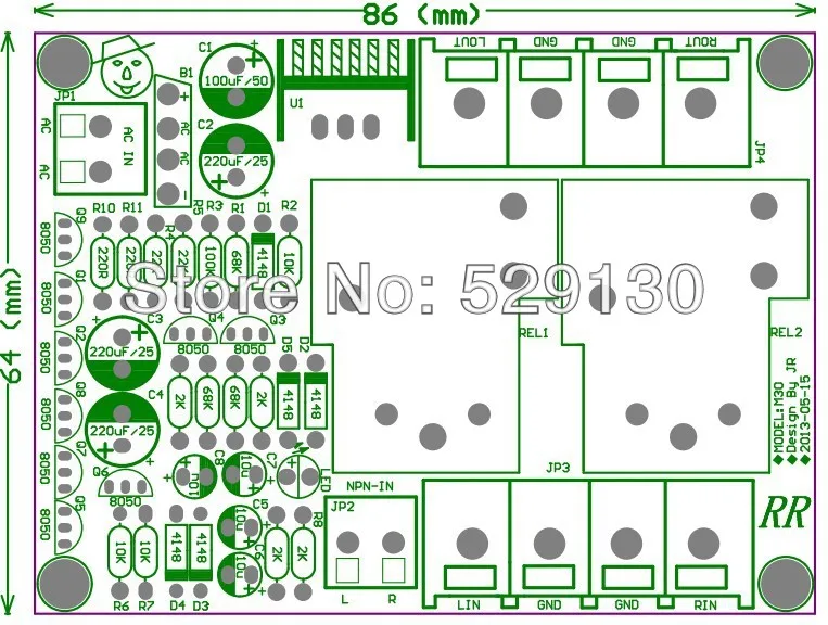 Pcb Only Large Current 30a 24vdual Channel For 3886 7293amplifier Speaker Protection Board And Dc Protection Pcb Board Only Board Led Channel Cameraboard Ply Aliexpress