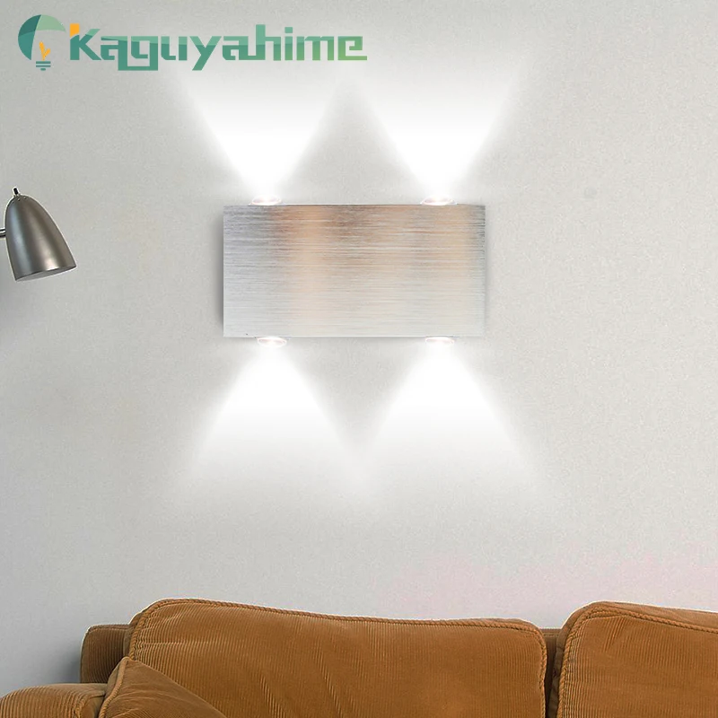 Kaguyahime светодиодный настенный светильник современные светильники 220 В алюминиевая нордическая лампа светильник треугольный светодиодный