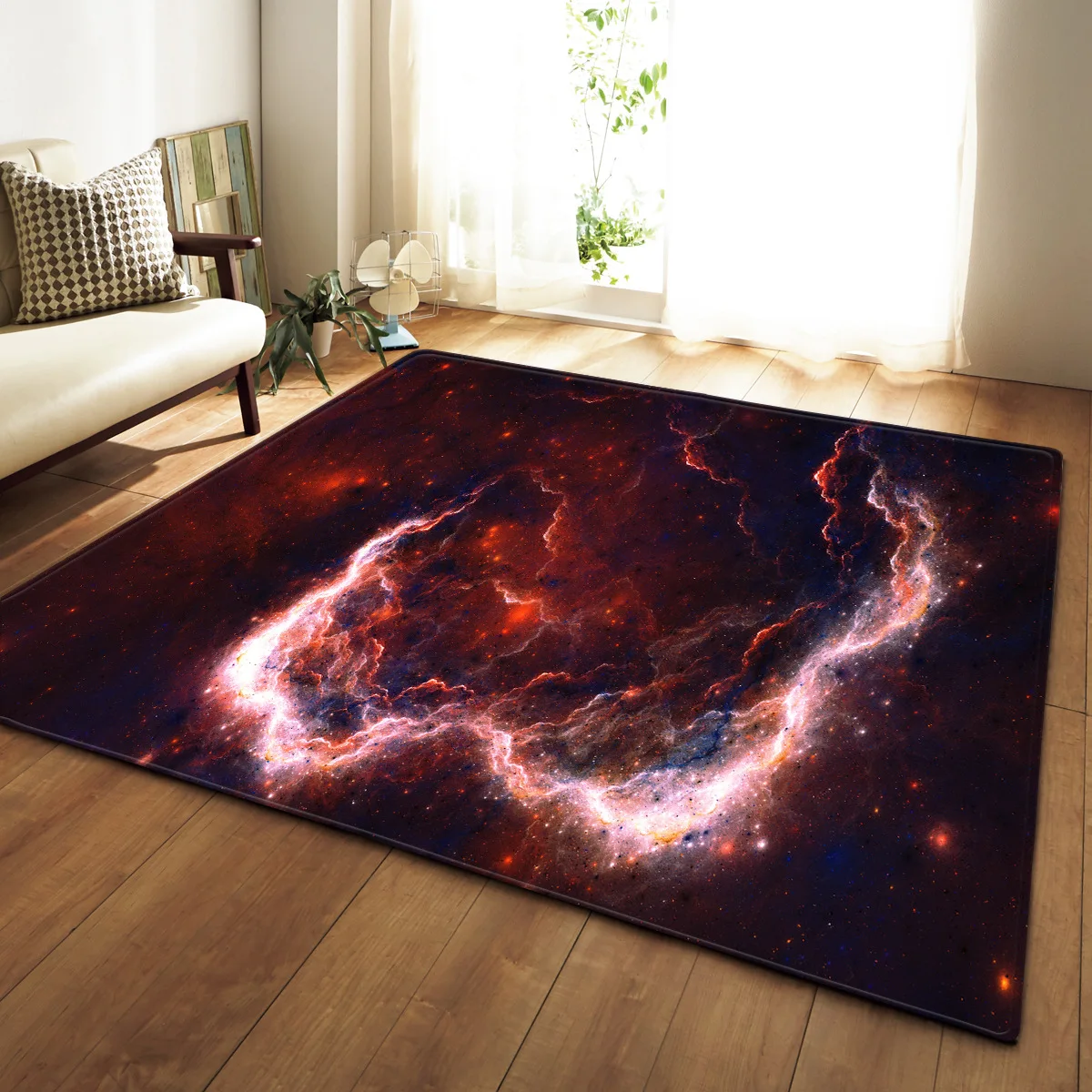 Dream Galaxy Космические звезды 3D ковры для гостиной спальни коврики для чайного стола мягкие фланелевые гостиной большой размер декоративный ковер