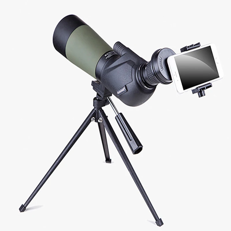 Монокуляр высокой мощности 20-60x80 цель наблюдения телескоп высокой четкости ручной Зрительная труба для активного отдыха