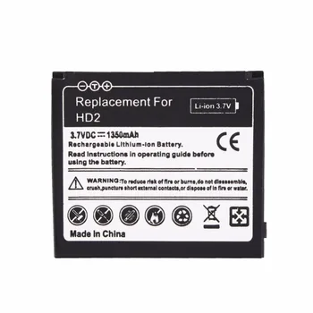 

GOLDFOX High Quality 3.7V 1350mAh Replacement Battery For HTC HD2 Touch HD2 T8585 for HTC LEO Li-ion Battery Batteria Bateria