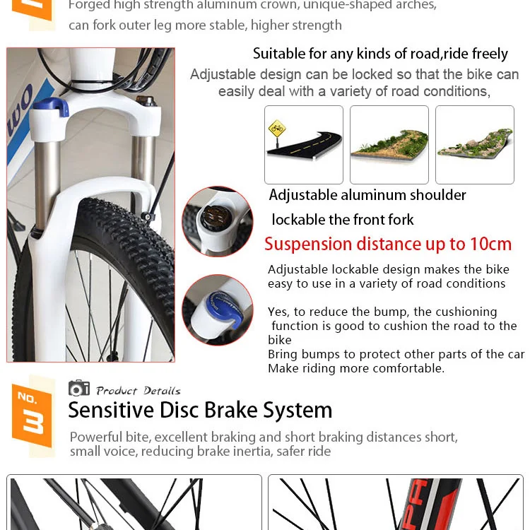 Cheap G Two 2018 new 26inch 27Speed Electric Bike Powerful Electric Mountain Bike Lithium Battery 250W 350W 48V  eBike  Electric MTB 29