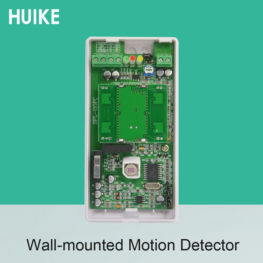 Montado na Parede Sensor de Movimento Saída de Sinal Interno Detector Infravermelho Intruder Alarme Normalmente Fechar ou Aberto Uso Pir