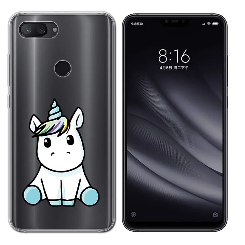 Cute Animal Fundas for Xiaomi Mi8 lite Silocone Case Xiaomi Mi 8 A2 A2 Lite for Soft TPU for Xiaomi Redmi 4X 6A Note5 Note6 Pro (1)