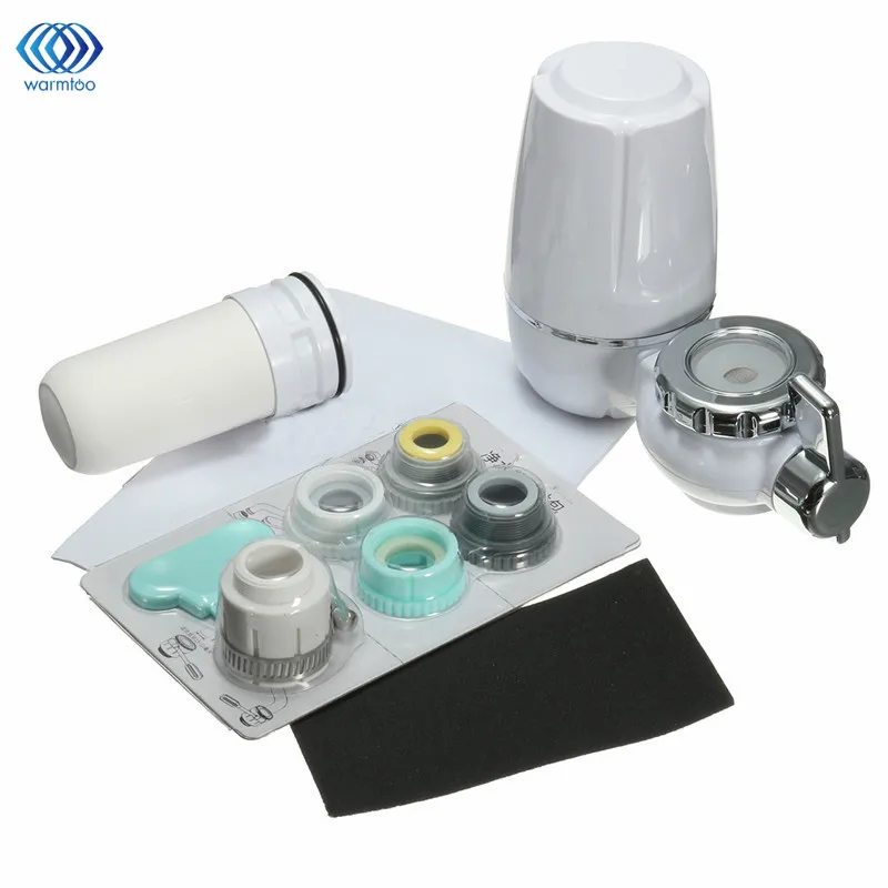 

Kitchen Water Purifier Faucet Activated Carbon Ceramic Water Filter Tap Kitchen Water Clean Detachable Washable Household