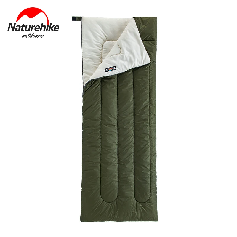 Naturehike Sleeping Bag Ultralight Compact Waterproof Cotton Sleeping Bag Backpacking Hiking Camping Sleeping Bag Camping Gear