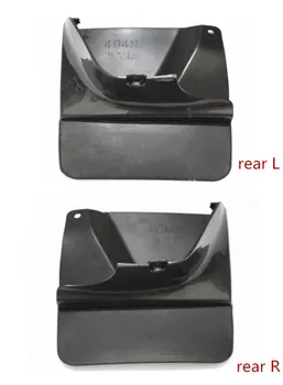 

eOsuns car fender for Toyota land cruiser prado 2700 4000 LC120 2003-2009 mud flap splash guard wheel mudguards, 4PCS