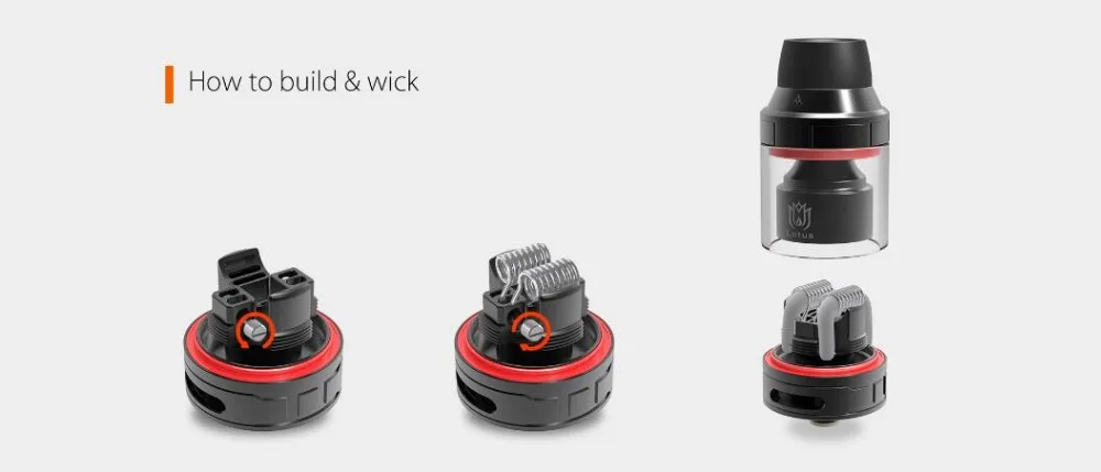 Hugsvape Lotus 24mm RTA-4
