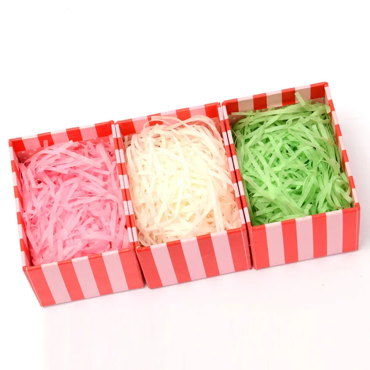 10 г/пакет бумажная рафия измельченная крашенная бумага конфетти многоцветная