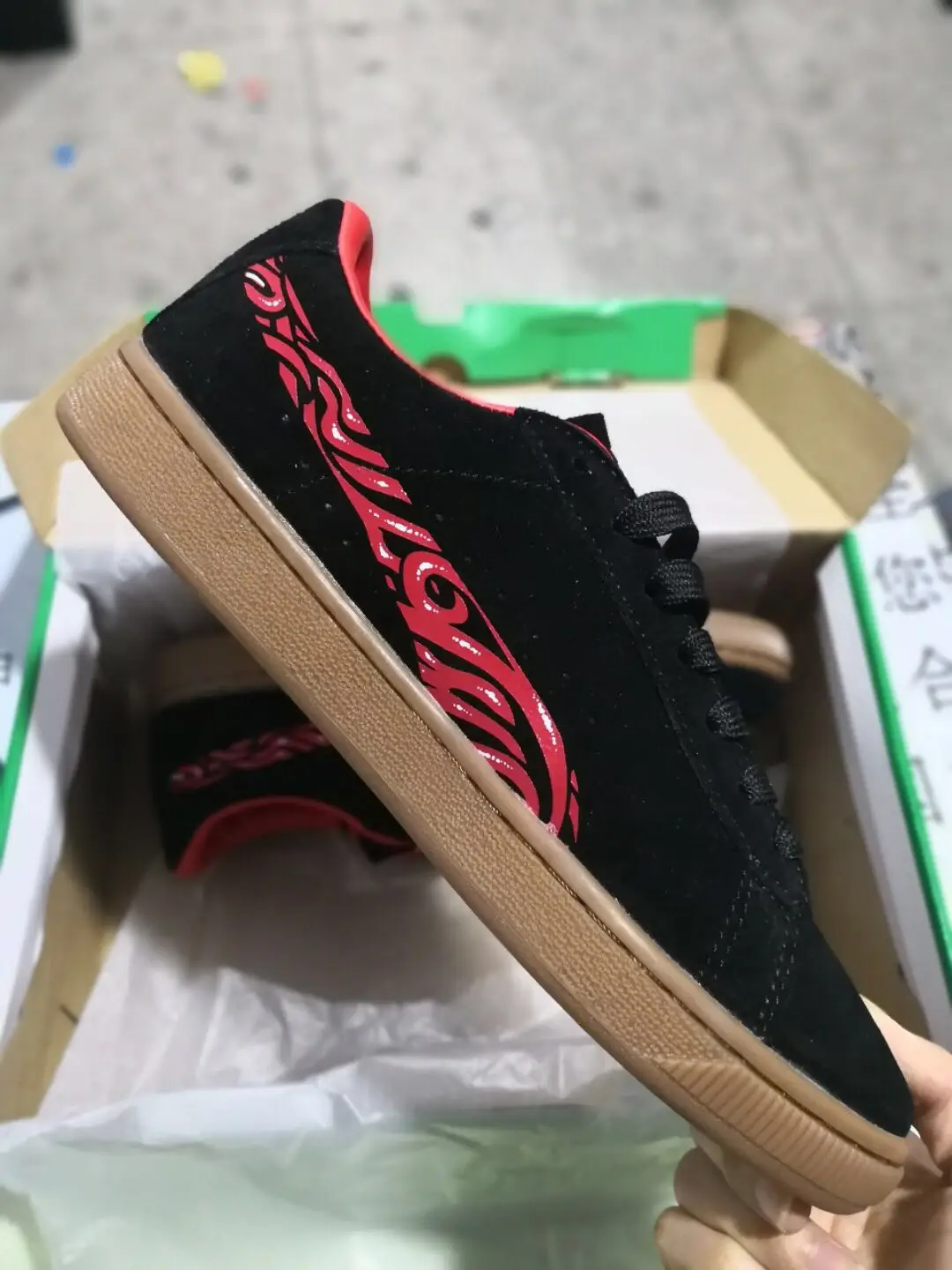 2018 Оригинал PUMA x SHANTELL Мартин Muse Maia Графический Для женщин и мужчин тапки работает