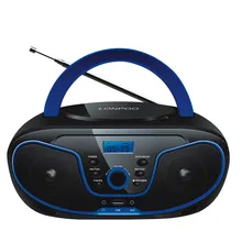 LONPOO CD динамик мини портативный CD плеер Бумбокс Bluetooth динамик MP3 USB FM радио беспроводные наушники AUX стерео динамик
