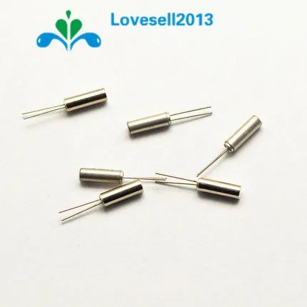 100Pcs 32.768KHz 32768HZ Crystal Oscillator 2 x 6 mm NEW