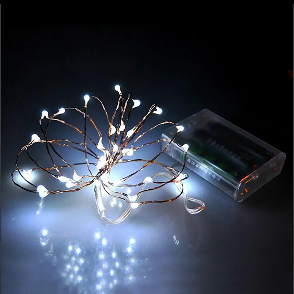Products 3m 30 Leds Battery Operated Mini Led Copper Wire String Products 3m 30 Leds Battery Operated Mini Led Copper Wire String Fairy Sparkle Lights Party Xmas Hot In From Lighting On