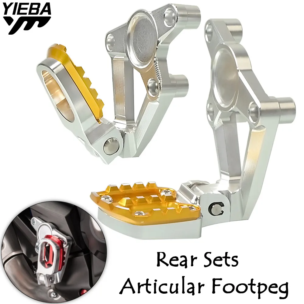 

For HONDA X-ADV 750 XADV 2017 2018 Folding Rear Foot Pegs Footrest Passenger Rear foot Set Motorcycle Accessories XADV 2017-2018