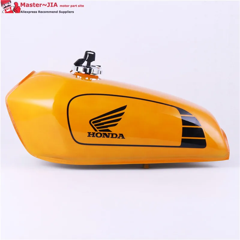 

FOR HONDA CG125 CG150 FUEL TANK add to 9 litres capacity than original tank Thickening of high quality automotive paint process