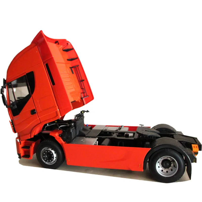 Редкий масштаб 1:12 Iveco Stralis модель грузовика повышенной проходимости прицепа