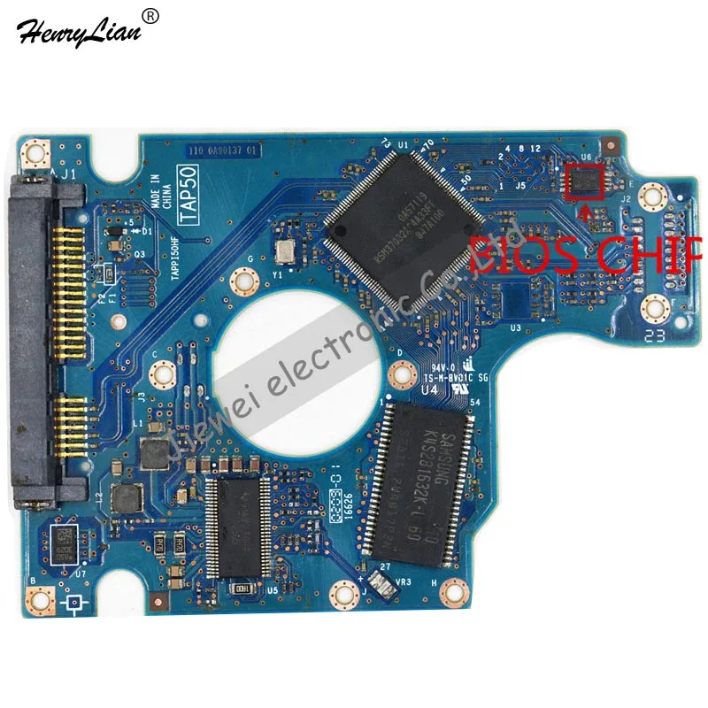 HDD PCB для/логическая плата/номер платы: 220 0A90137 01 микросхема основного контроллера: