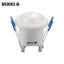 

Infrared motion sensor switch Mini 12V 220V 140/360 Degree Adjustable Security Ceiling PIR Body Sensor Switch For Led Strip Lamp