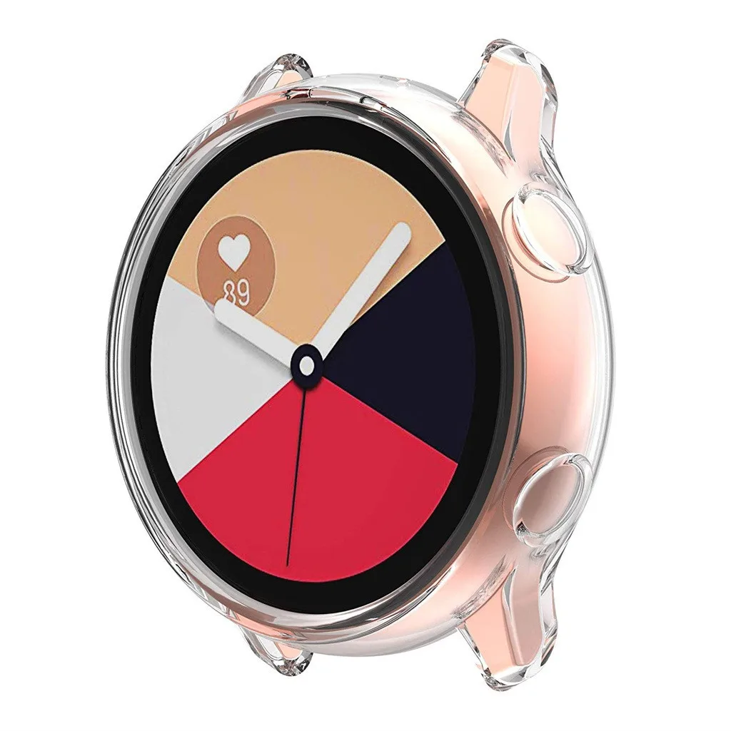 

Clear TPU Protector Watch Case Cover Shell For Samsung Galaxy Watch Active 40mm Dropshipping April16