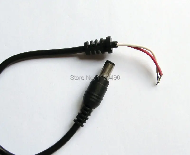 10 шт. прямой разъем постоянного тока 6,3x3,0 мм штыревой разъем питания шнур для ноутбука Toshiba адаптер с кабелем 1,2 м