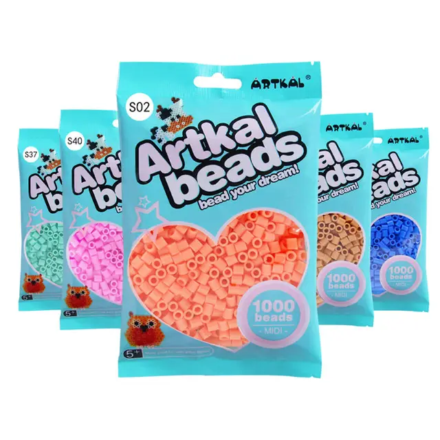 12,000 pcs Artkal Beads bucket Set Perler Fuse Beads for Kids - AliExpress