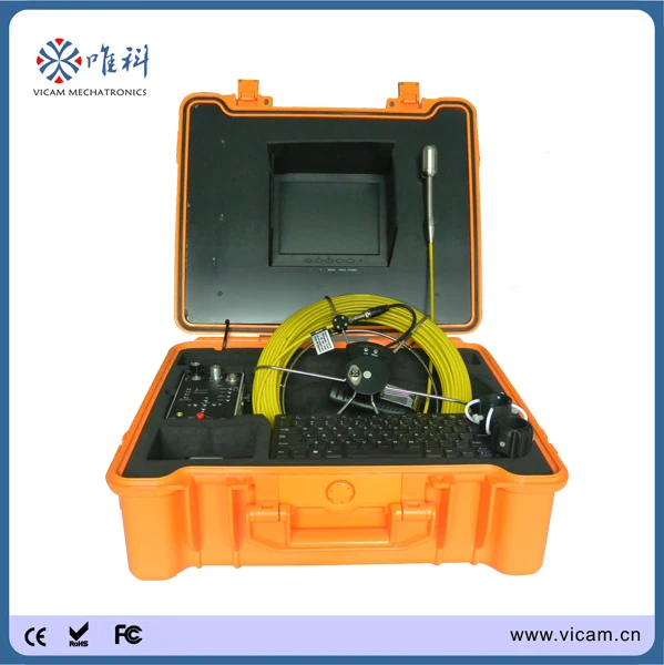 

Industrial Endouscopicr Waterproof Conduit Detection Videoscope Pipe Camera V8-1288KC(50m cable)