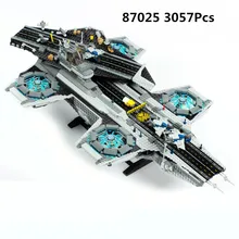 King 87025(07043) Super Heroes The Shield Helicarrier набор моделей строительные детские блоки Совместимые части игрушек 76042 DIY день рождения