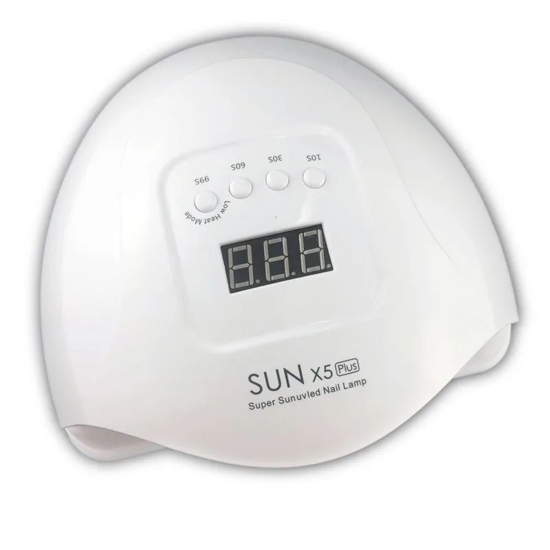 

SUN X 5Plus 80W Nail Dryer UV Gel Polish Drying Lamp Auto Sensor Smart LCD Display With 10/30/60/99S Cabine UV 365+405nm Manicur