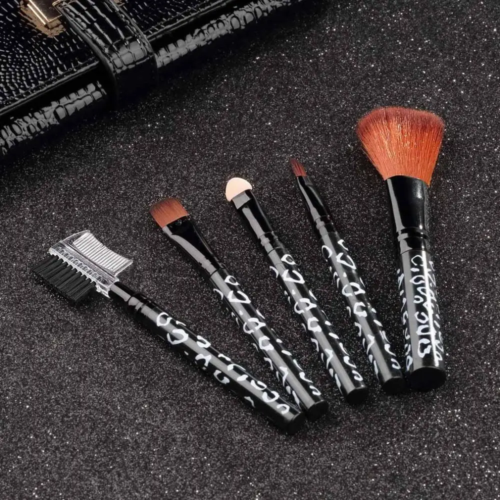 2016 HOT !! Professional 5pcs High Quality Makeup Brushes Set tools