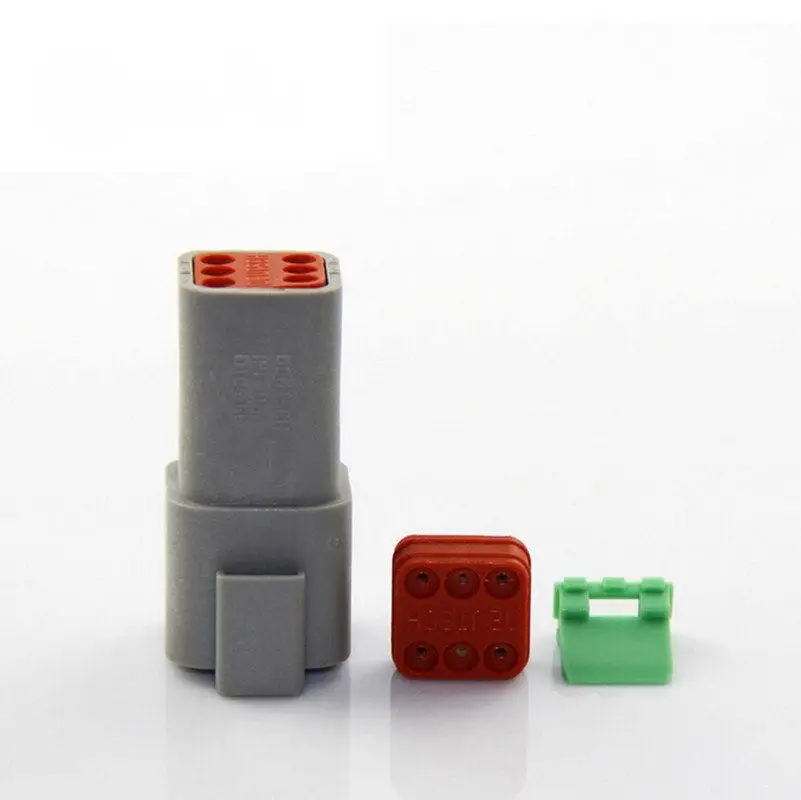 DEUTSCH DT04 6P вязки Авто подключение набор 6 PIN с замком и металлический