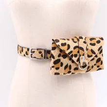 Fashion Waist Packs Women Fanny Pack Leopard Waist Bum Belt Bag High Quality Travel Waist Pack Small Phone Pouch Bags Wholesale