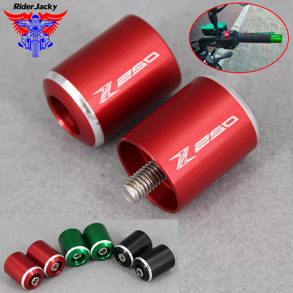 Для KAWASAKI Z250 Z 250 2013- аксессуары для мотоциклов с ЧПУ Руль акустическая система концы крышки слайдера