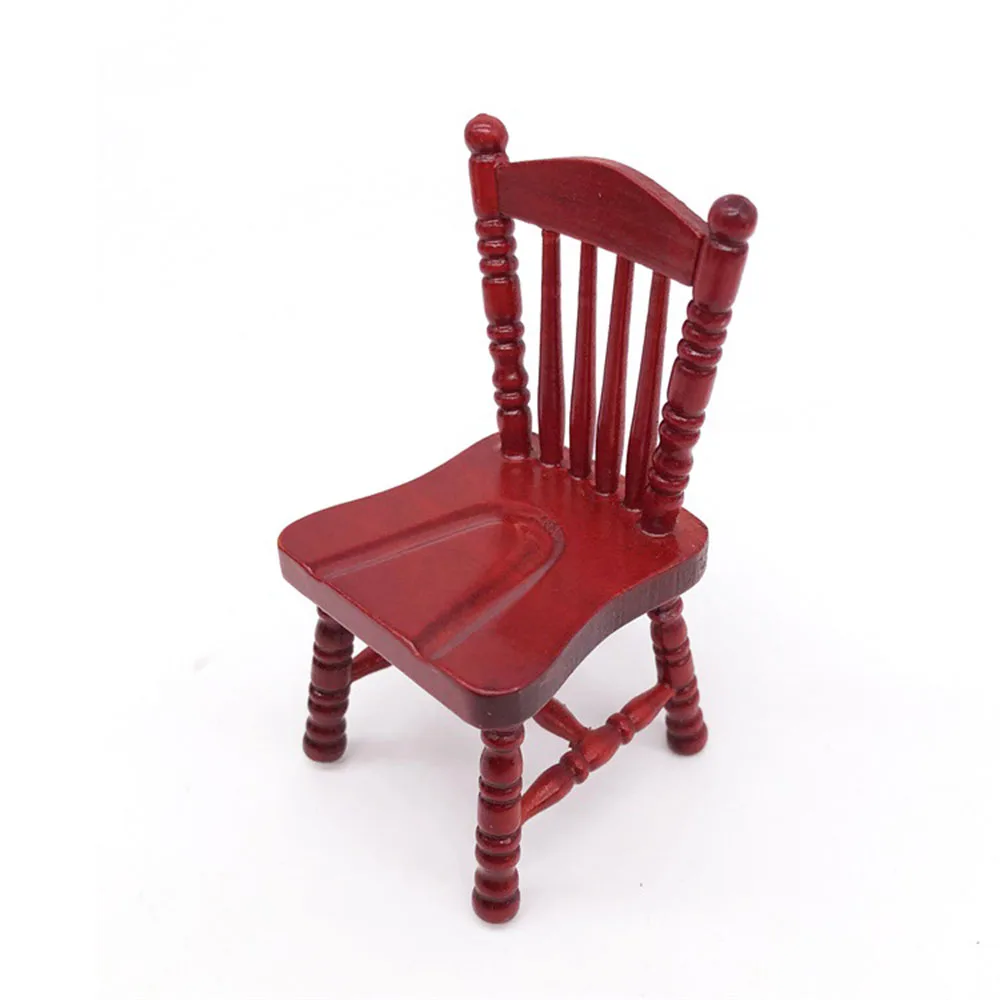 miniature wooden chair