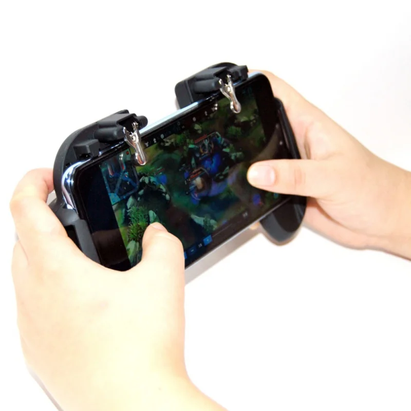  Upgrade H6 PUBG Mobile Phone Game Controller Joystick Cooling Fan Gamepad For iPhone SamSung Xiaomi