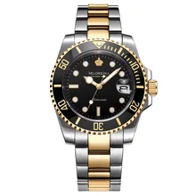 MG. ORKINA роскошные классические дизайнерские наручные часы из нержавеющей стали Montre Homme 3ATM водонепроницаемые автоматические механические часы для мужчин