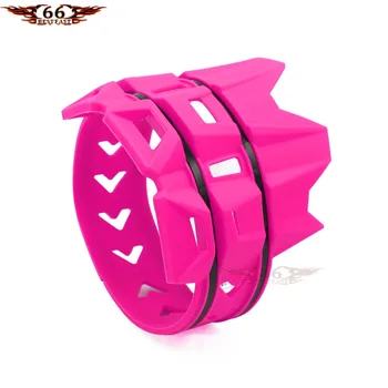 

NEW Exhaust Silencer Pipe Protector Guard Pink XC EXC SX CR YZ WR KX RM