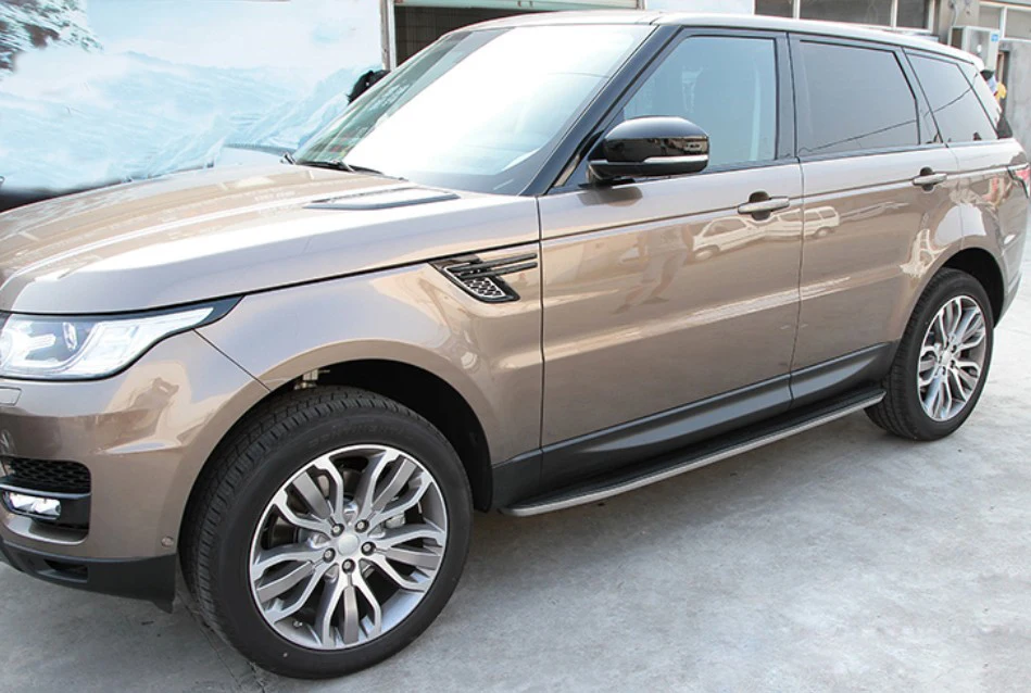 Для LAND ROVER Range Rover Sport 2014 15 16 2017 2018 2019 2020 подножки боковые ступенчатые педали