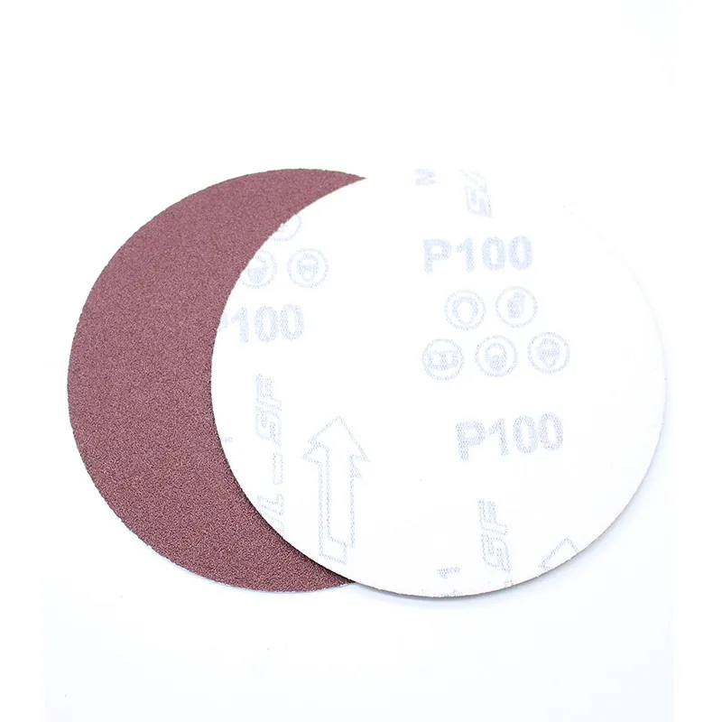 10pcs 5inches round sandpaper disck 100Grits 3