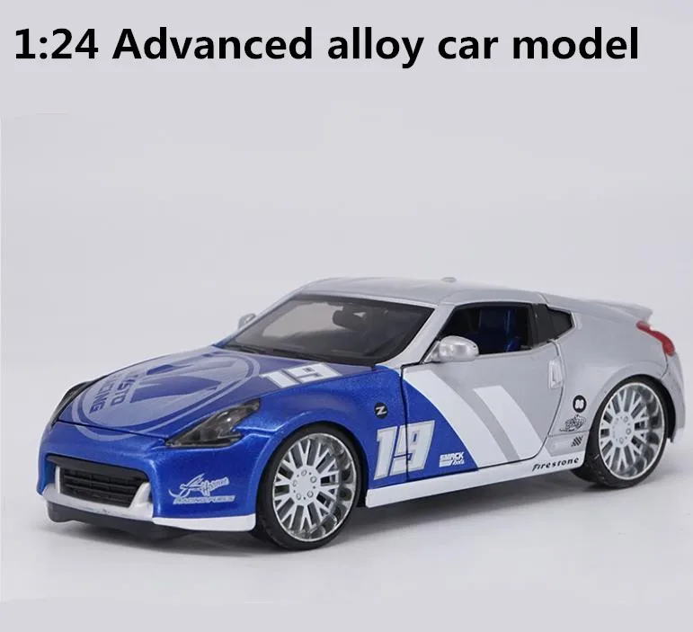 1: 24 advanced alloy model car,high simulation NISSAN 370Z sports car model,metal diecasts,collection toy vehicles,free shipping